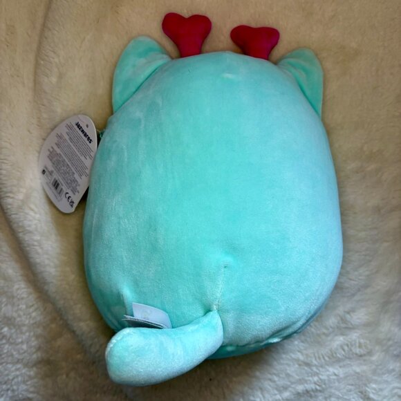 NWT Corinna the Cat 8 inch Squishmallow with Heart Headband - Valentine's Day - Picture 2 of 3